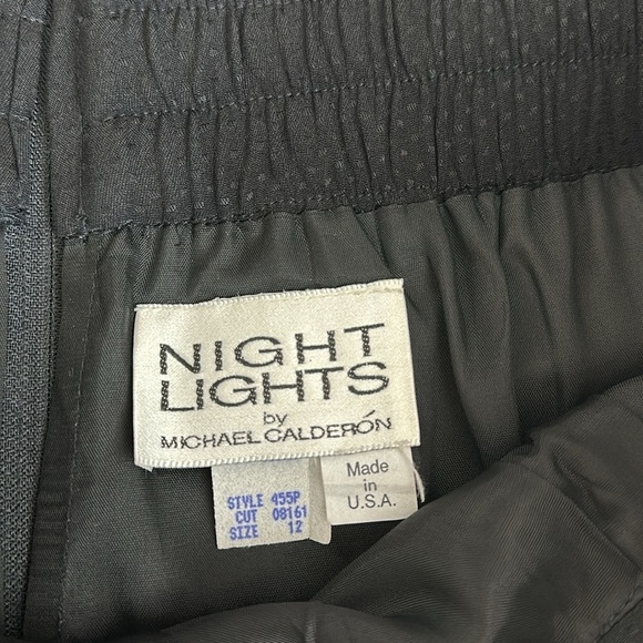 Vintage Night Lights by Michael Calderon Two Piece Pant Suit - Picture 15 of 16